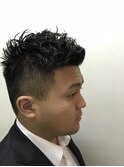 メンズ刈り上げツーブロックスッキリスタイル