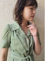 ベル 表参道店(Belle)&nbsp;切りっぱなしに飽きたら、ふんわり抜け感ボブ〔Belle表参道〕