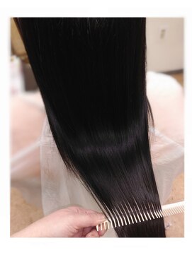 ヘアー リ ミックス(HAIR Re-MIX) 思わず二度見してしまう..カラー(キワミ)で黒髪美人♪