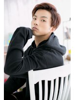 ミック ヘアアンドメイク アップ 駒込店(miq Hair&Make up)&nbsp;サイドパートｘアップバング☆イケメンショート