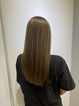 エイト 沖縄豊崎店(EIGHT toyosaki) 【EIGHT 豊崎】お客様スタイル　　ベージュブラウンカラー