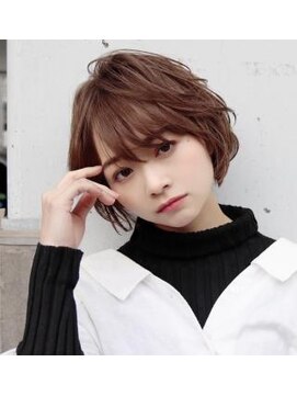 フラミューム 藤沢(flammeum) 軽めショートボブ