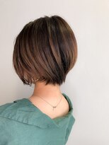 ライフ 四条畷店(Lyfe)&nbsp;ワンカールショート_オリーブカラーハイライトカラー_21