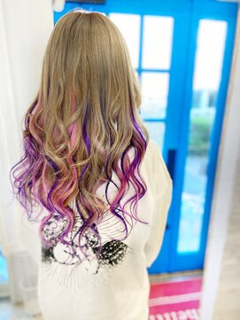 シェルティ フィエル(Shelltie Fiel) プルエクステ☆ミックスカラー