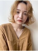 【quon】ニュアンスウルフパーマ　-天神 今泉 薬院-