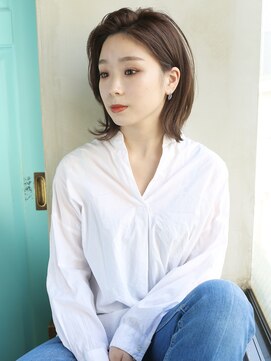 バース(BIRTH) 天神【BIRTH】外ハネ×耳掛け前髪なしショート