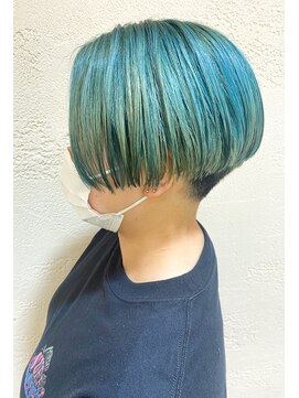 モリオ フロム ロンドン サッポロファクトリー店(morio FROM LONDON) 【morio】札幌ショートスタイル 恐竜colour