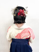 オル(Olu)&nbsp;【MASAYA】卒業式ヘアアレンジ×ボブスタイル