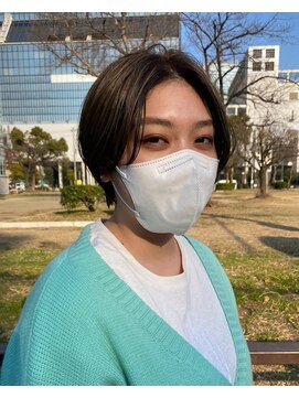 ハウルプロダクツエリア(HAUL PRODUCTS AREA) ハンサムショート グレージュ