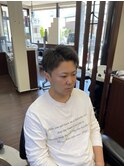 ツーブロック×ツイストスパイラル