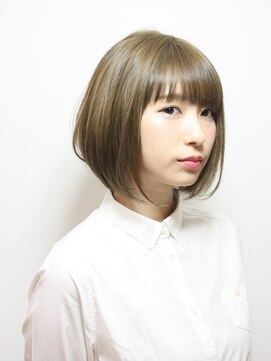 ヘア デザイン リスク(HAIR DESIGN RISK) 【RISK 高橋勇太】シルエットが完璧!!前下がりショートボブ