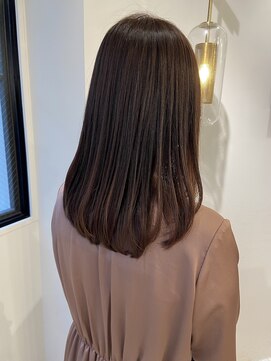 ムーン ティコブラーエ(moon tico brae) 7月縮毛【美髪/大人かわいい/こなれミディ/コンマヘア】