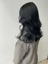 ムード マグ レーベル 南松本(MOOD Mag Label)&nbsp;【Mood】ブルーブラック/ナチュラル/大人可愛い/くびれ/ボブ