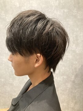 ラゾ(LAZO) 伸ばしかけ　メンズマッシュウルフ