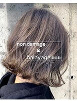 アローズ 栄町店(HELLO'S) non damage × balayage bob