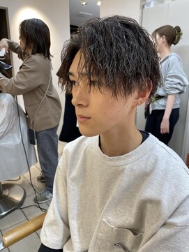 テトラ バイ ネオリーブ 横浜西口店(tetra by neolive) 横浜★センターパート ツイスト 波巻き