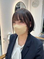 ジーナ 博多筑紫口(Zina) 【冨田】ふんわりショートボブ