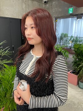 キャラハーフ 池袋東口店(KYARA HALF) ロングレイヤー/レイヤースタイル/ブリーチカラー