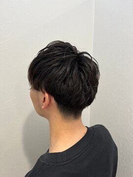 ゴデーレ(GODERE) 清潔感×クール　黒髪ナチュラル毛流れセミウェット短髪　モテ髪