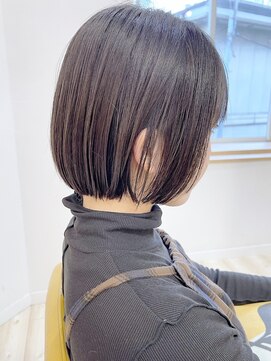 モリオ フロム ロンドン 成増店 【morio成増/児玉】ミニボブ 暗髪