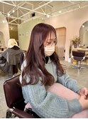 艶ロング×春ピンク