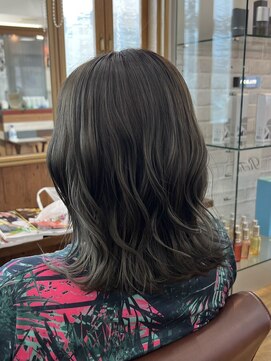 トップヘアー 本店(TOP HAIR) 【TOPHAIR】オリーブベージュ×TEN