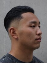 グラッシー(GLASSY)&nbsp;フェード/ツイストピンパーマ/スパイキーベリーショート：