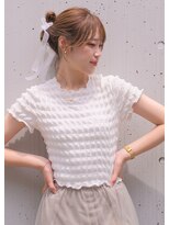 エン(En,)&nbsp;顔まわりレイヤー◎ベージュ◎アレンジ◎