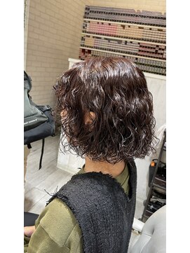 アマンヘアーサウス 吉祥寺南口店(Aman hair-s) プードルパーマおしゃれヘアボブ2025A/W【Aman hair 吉祥寺s店】