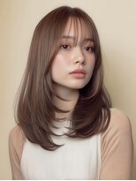 エンタク 新宿(enntaku)&nbsp;ケアブリーチ/レイヤーカット/ペールベージュ[新宿駅]