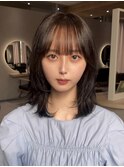 韓国風レイヤーカット/ミディアムレイヤー