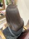 ヘアーディレクションアウラ(Hair Direction Aura)の写真/自然な仕上がりで潤いやツヤ感をキープ！髪質改善×縮毛矯正で理想のサラ艶髪へ＊