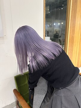 カミヒトエ。 ラベンダーカラー