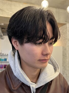 バイフィフス 原宿/表参道(by fifth) フェザーショートフェザーパーマスパイラルパーマセンターパート