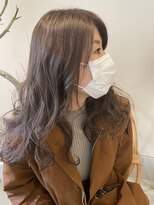 ソワルーム(soie...room)&nbsp;ラベンダーアッシュで優しい雰囲気に。