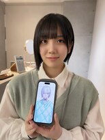 サンド 池袋(sand)&nbsp;推しヘア/ボブ/ボブヘア/再現カット/推し