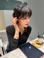 アム(amu)&nbsp;ショートパーマ/パーマショート/マッシュショート/黒髪パーマ