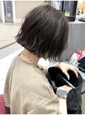 ウェーブボブ/波巻きボブ/レイヤーボブ/グレージュ/豊中庄内
