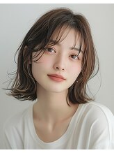 ソラ(sora) 大人ミディアム外はねスタイル