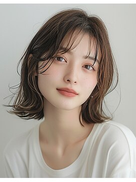 ソラ(sora) 大人ミディアム外はねスタイル