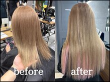 ネクスト 池袋(NEXT)の雰囲気（ブリーチ×ダブルカラー×エクステでハイトーンロングに♪）