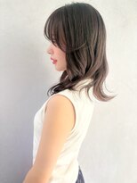 ミヨン 熊本店(miyon)&nbsp;【miyon】韓国レイヤーカット×暗髪カラー×髪質改善