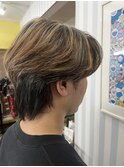 フェザーパーマ　メッシュ