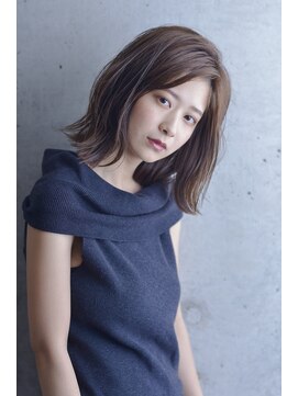 メルシー(merci) くびれひし形ボブ×前髪なし　２wayバング20代30代40代