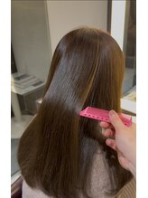 ↓透け感・艶感のあるヘアカラーはお任せください＊スタイリスト佐藤《Instagram@310mi_____implb》