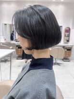 ピークアブー アヴェダ ギンザシックス(PEEK-A-BOO AVEDA GINZASIX)&nbsp;ボブ　首が長く見えるボブ　大人ボブ　韓国　