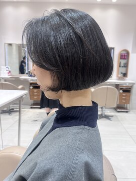 ピークアブー アヴェダ ギンザシックス(PEEK-A-BOO AVEDA GINZASIX) ボブ 首が長く見えるボブ 大人ボブ 韓国