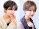 ユニ バイ マグ 長野店(Uni.by Mag)の写真/カウンセリングを重視しキレイが続く、褒められヘアに。小顔カットが得意なスタイリストによる施術を堪能♪