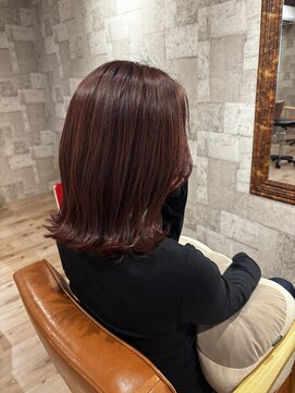 ヘアサロン アプリ(hair salon APPLI) 大人の上品カシスボルドー♪