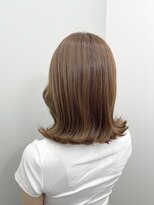 リライズ 加古川店(Re.Rize)&nbsp;ミルクティーブラウン/艶髪/髪質改善カラー【髪質改善/加古川】